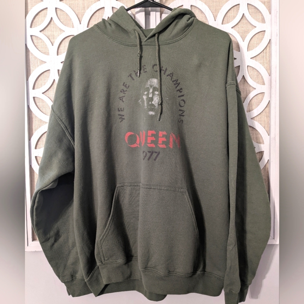 Queen‎ 'WE ARE THE CHAMPIONS' Hoodie Men's L